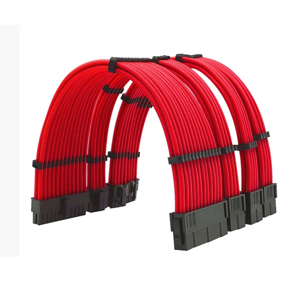 cables de Alimentación Premium para PC – Cubierta Trenzada  Alta Durabilidad y Compatibilidad 3