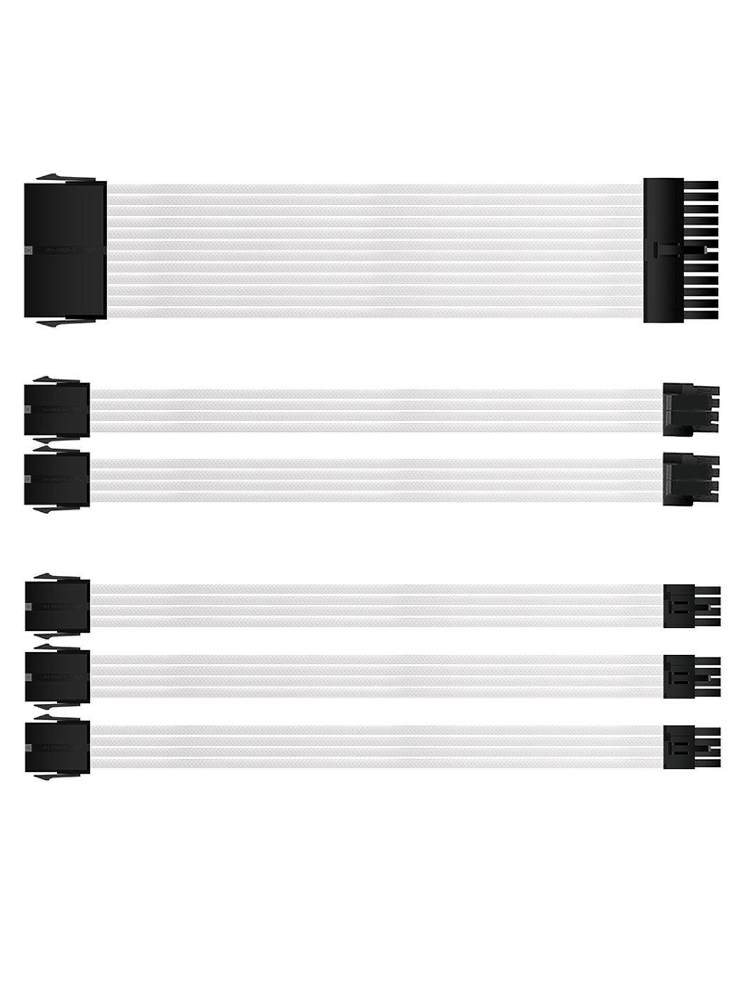 cables de Alimentación Premium para PC – Cubierta Trenzada  Alta Durabilidad y Compatibilidad 1