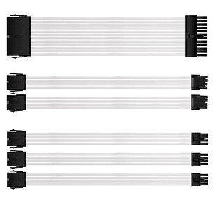 cables de Alimentación Premium para PC – Cubierta Trenzada  Alta Durabilidad y Compatibilidad