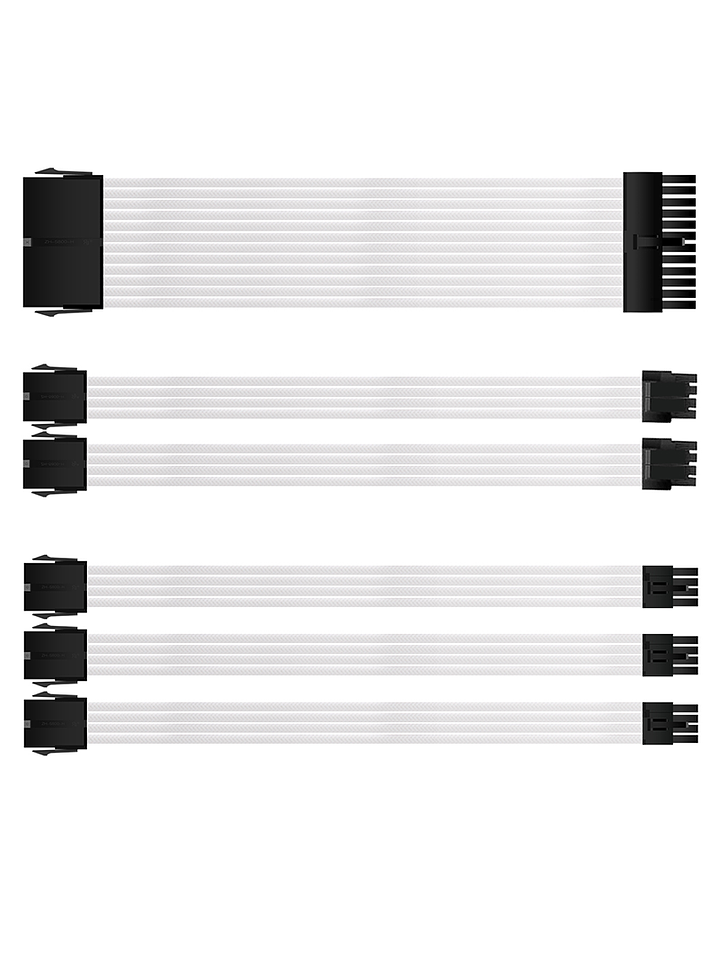 cables de Alimentación Premium para PC – Cubierta Trenzada  Alta Durabilidad y Compatibilidad 1