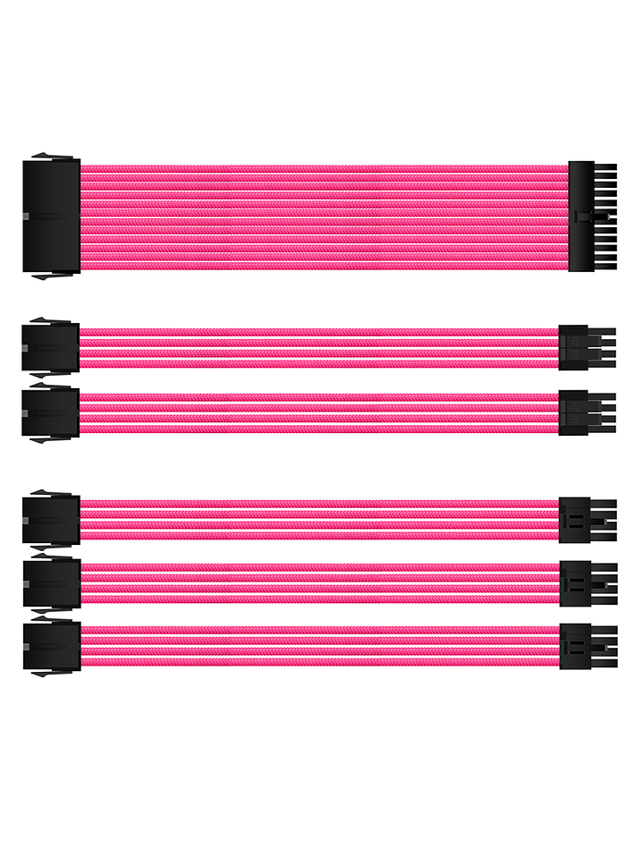 cables de Alimentación Premium para PC – Cubierta Trenzada  Alta Durabilidad y Compatibilidad 5