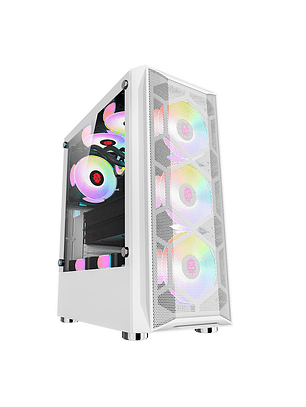 Gabinete Gamer Rgb Atx, Vidrio Templado, Usb 3.0 Max 8 Fans