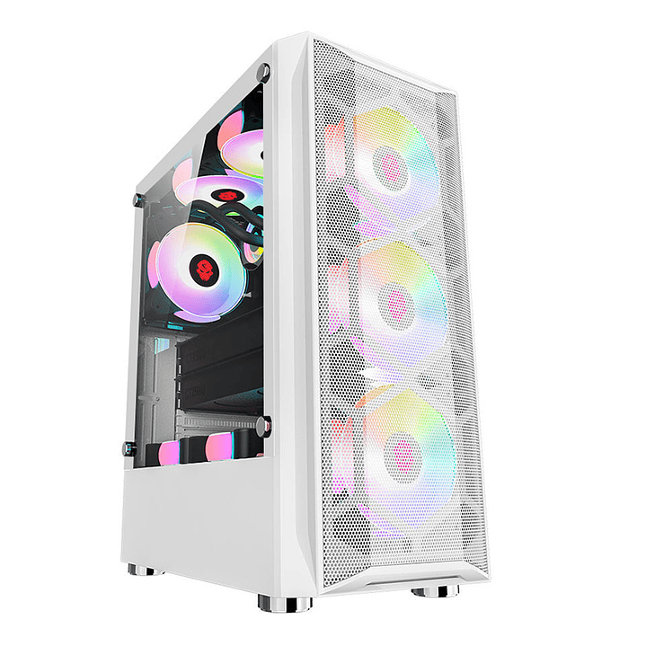 Gabinete Gamer Rgb Atx, Vidrio Templado, Usb 3.0 Max 8 Fans + ventilador de regalo 120 mm 1