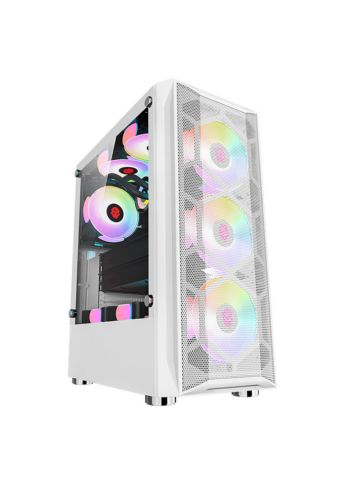 Gabinete Gamer Rgb Atx, Vidrio Templado, Usb 3.0 Max 8 Fans 1