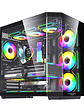 Gabinete Gamer Mid-tower Atx Rgb Vidrio Templado Max 10 Fan - Miniatura 1