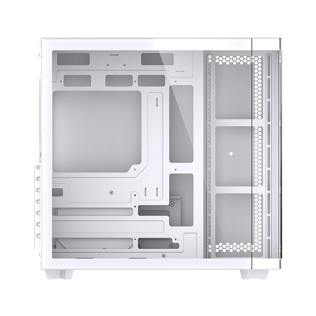 Gabinete Gamer Mid-tower Atx Rgb Vidrio Templado Max 10 Fan 4