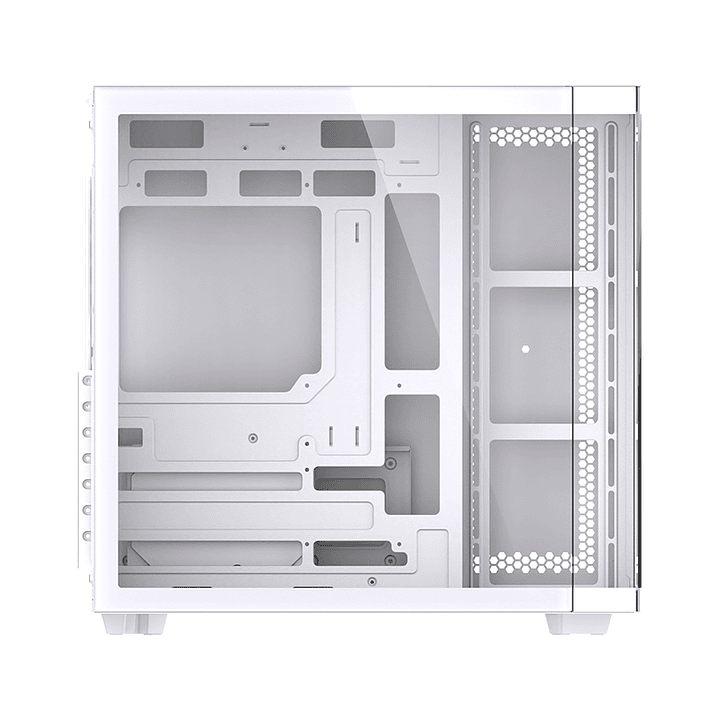 Gabinete Gamer Mid-tower Atx Rgb Vidrio Templado Max 10 Fan 4