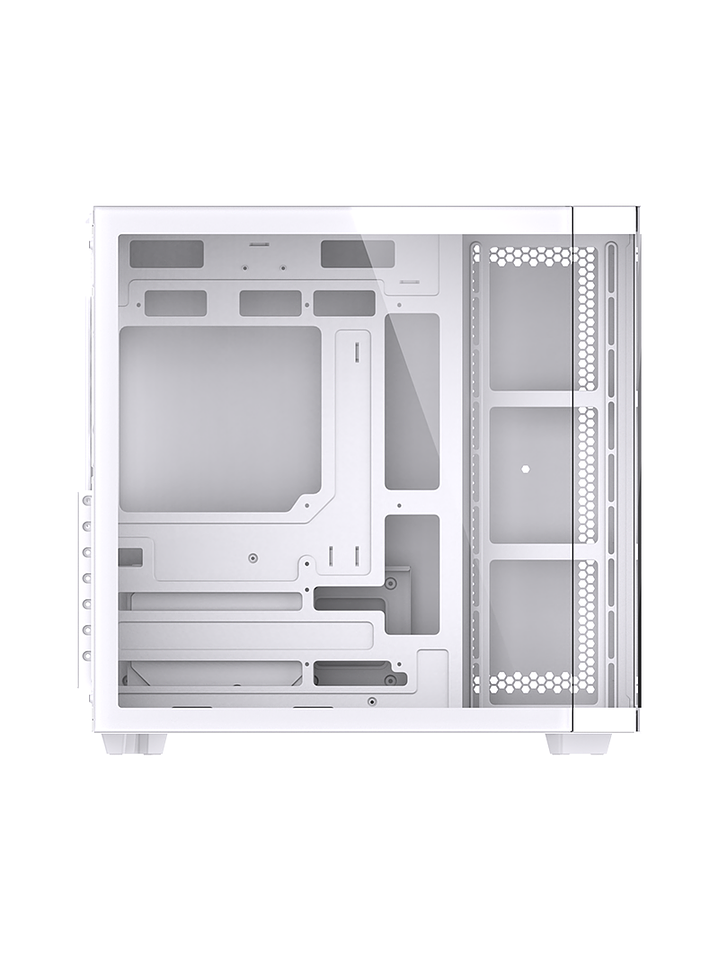Gabinete Gamer Mid-tower Atx Rgb Vidrio Templado Max 10 Fan 4
