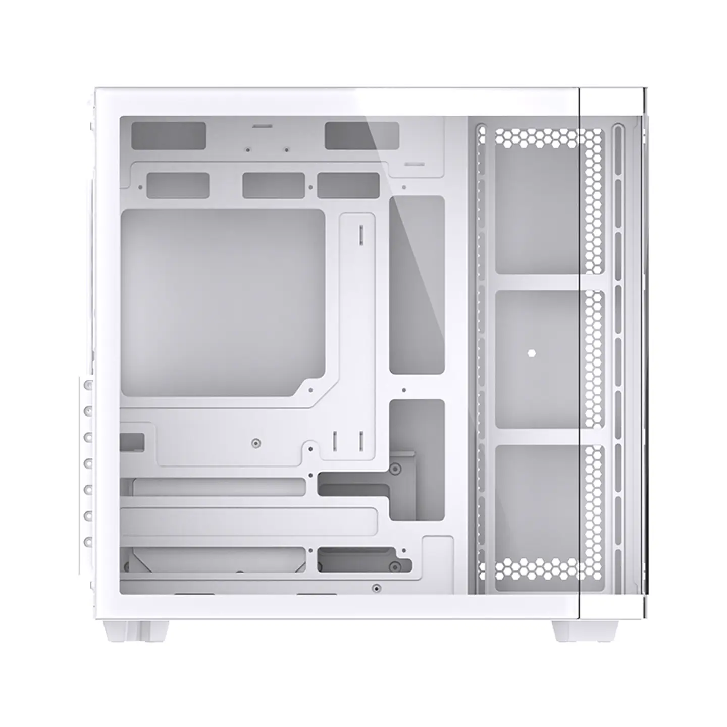 Gabinete Gamer Mid-tower Atx Rgb Vidrio Templado Max 10 Fan 4