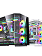 Gabinete Gamer Mid-tower Atx Rgb Vidrio Templado Max 10 Fan - Miniatura 10