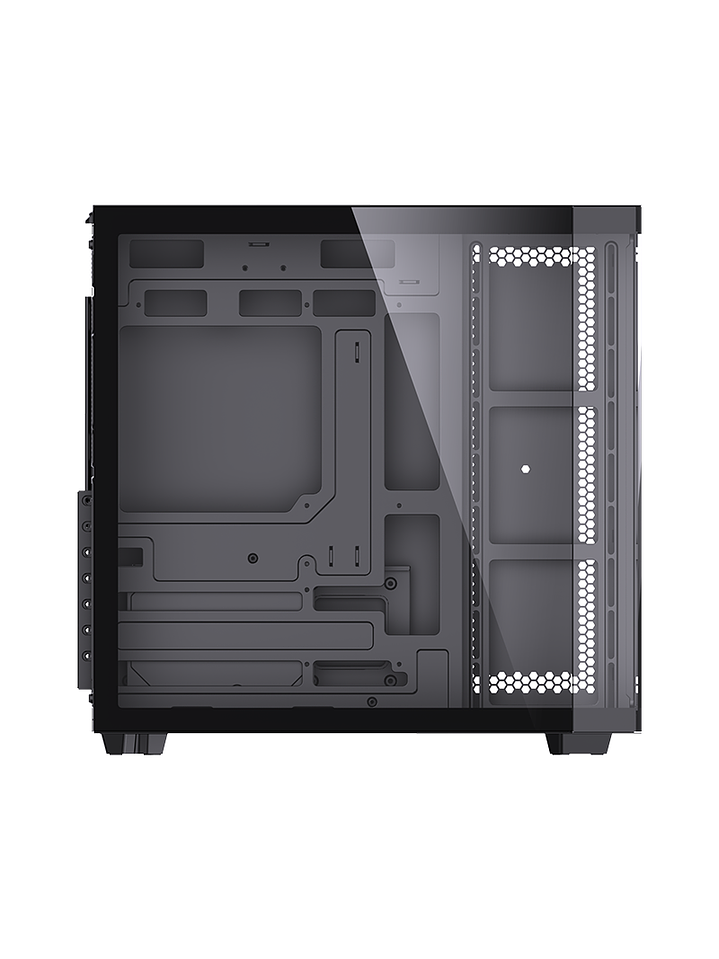 Gabinete Gamer Mid-tower Atx Rgb Vidrio Templado Max 10 Fan 11