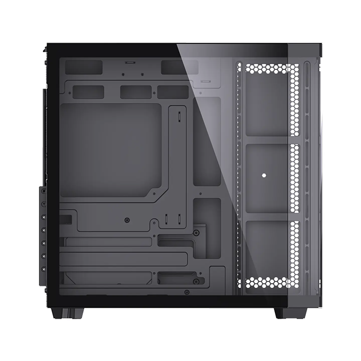 Gabinete Gamer Mid-tower Atx Rgb Vidrio Templado Max 10 Fan 11