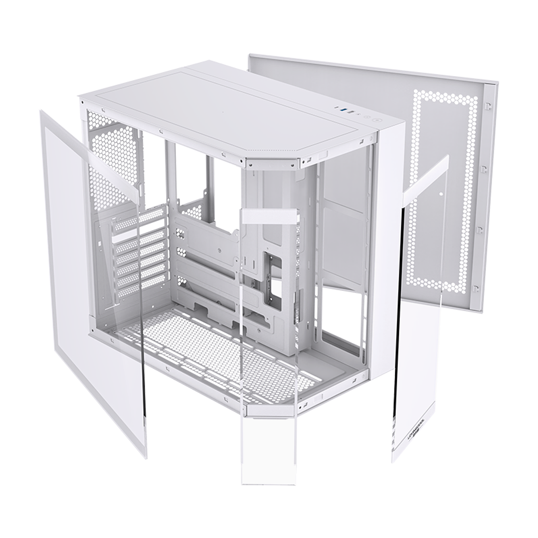 Gabinete Gamer Mid-tower Atx Rgb Vidrio Templado Max 10 Fan 13