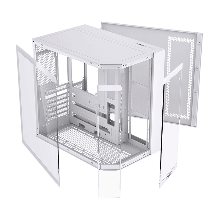 Gabinete Gamer Mid-tower Atx Rgb Vidrio Templado Max 10 Fan 13