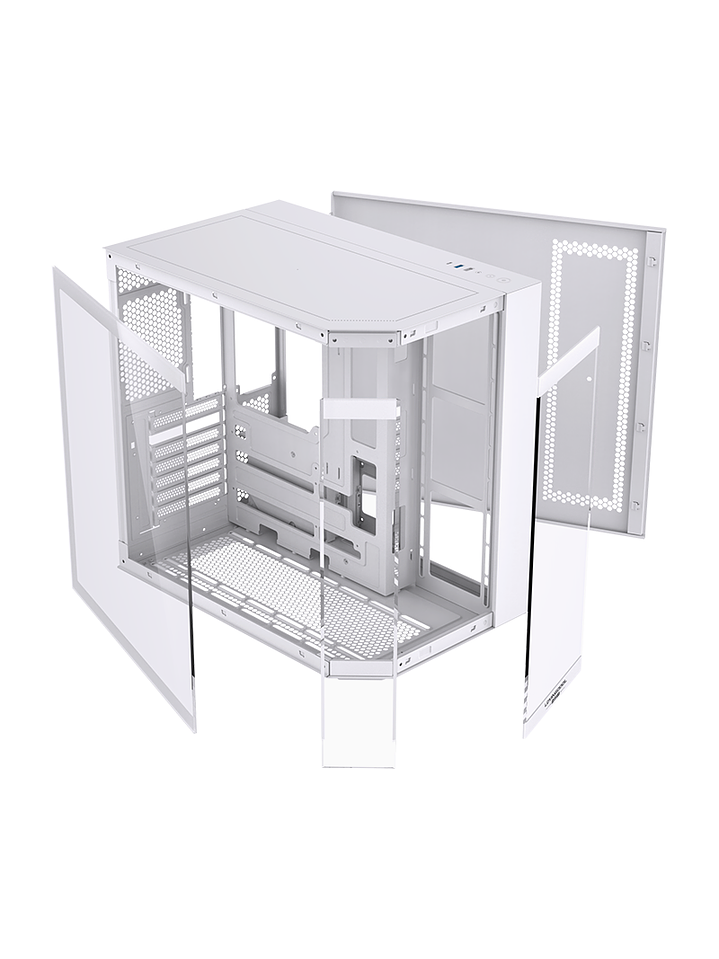 Gabinete Gamer Mid-tower Atx Rgb Vidrio Templado Max 10 Fan 13