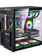 Gabinete Gamer Mid-tower Atx Rgb Vidrio Templado Max 10 Fan - Miniatura 14