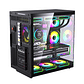 Gabinete Gamer Mid-tower Atx Rgb Vidrio Templado Max 10 Fan - Miniatura 14