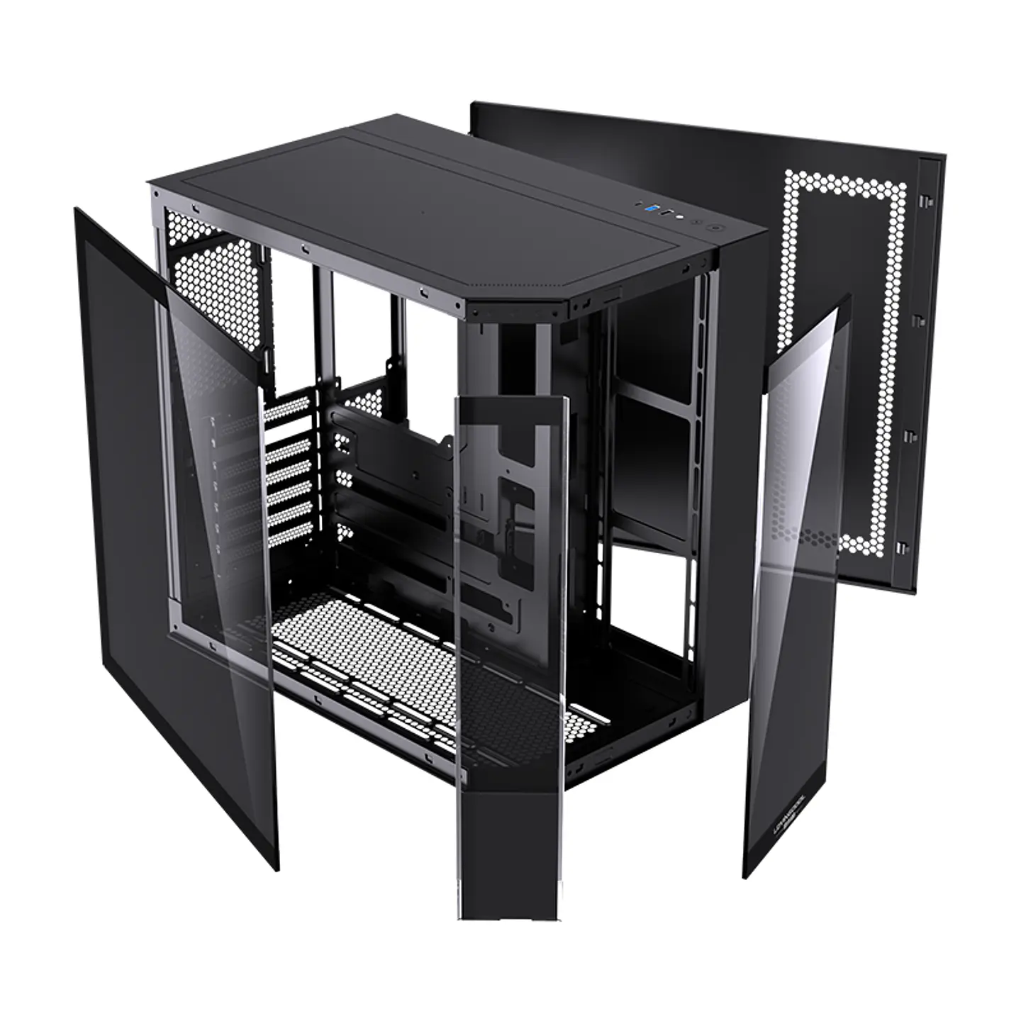 Gabinete Gamer Mid-tower Atx Rgb Vidrio Templado Max 10 Fan 17
