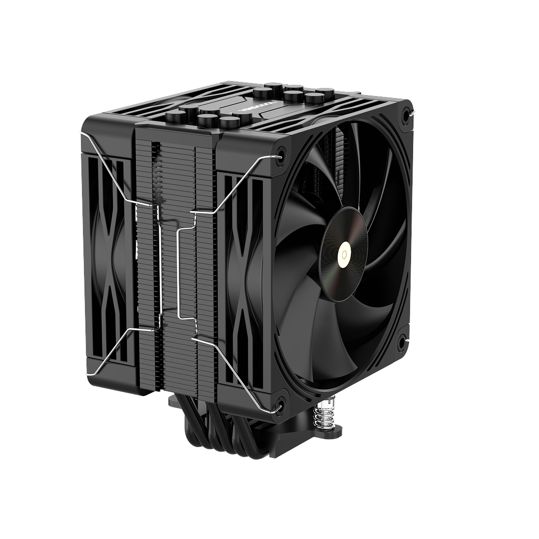 Enfriador CPU Lovingcool K4000 4 Heatpipes + Ventilador PWM 120mm Silencioso 2