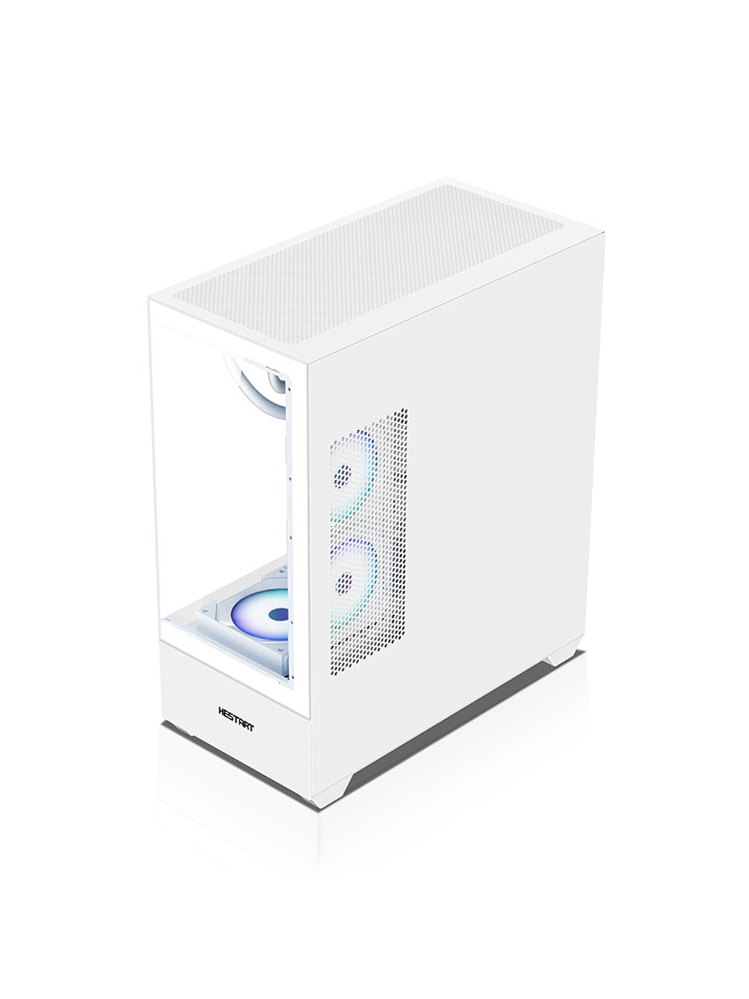Gabinete Coreforce Lc Air Atx Vidrio Templado, Usb Type-c Blanco 6
