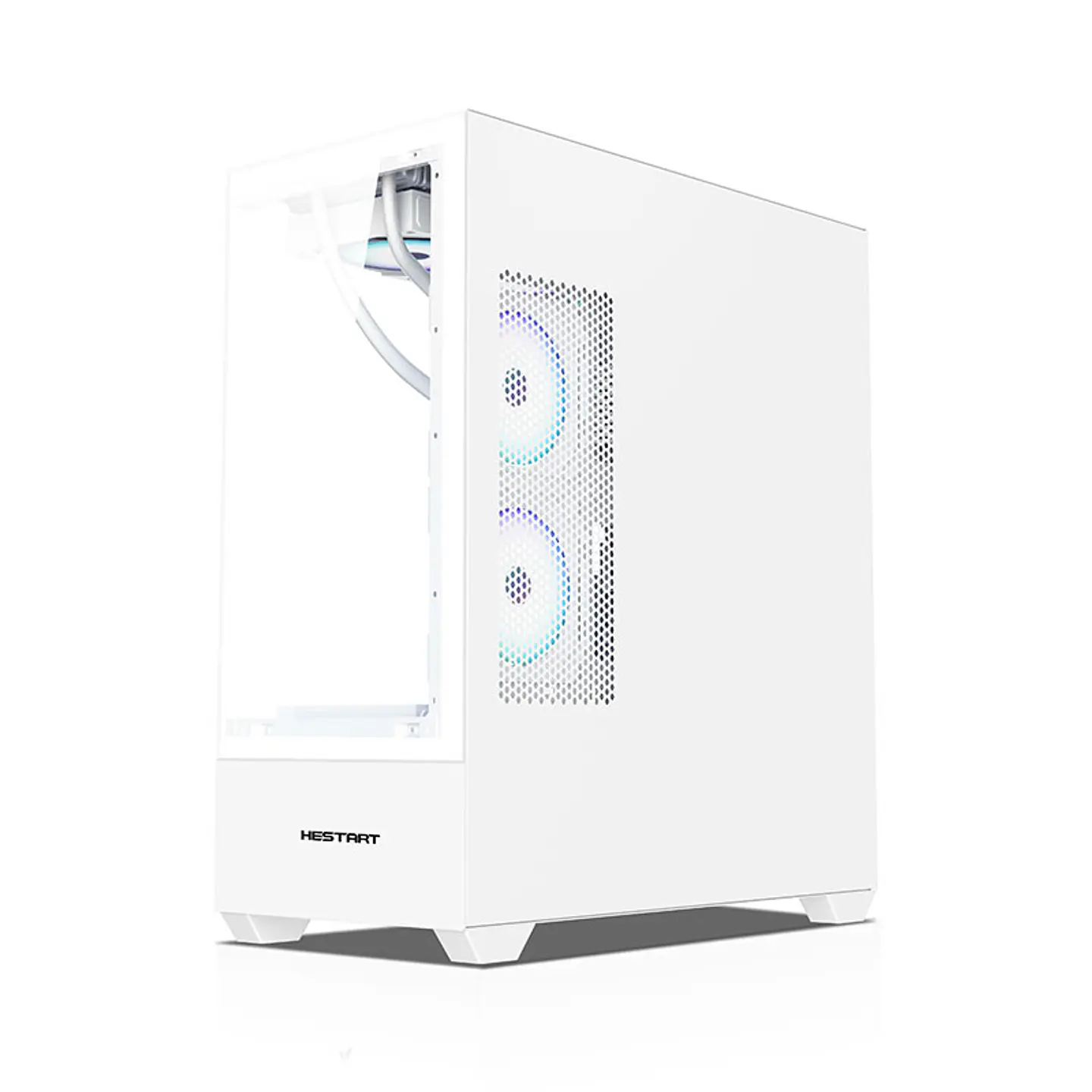 Gabinete Coreforce Lc Air MAtx Vidrio Templado, Usb 3.0 + ventilador 120 mm Blanco 7