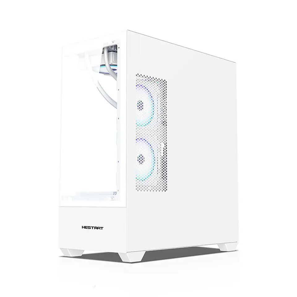 Gabinete Coreforce Lc Air MAtx Vidrio Templado, Usb 3.0 + ventilador 120 mm Blanco 7