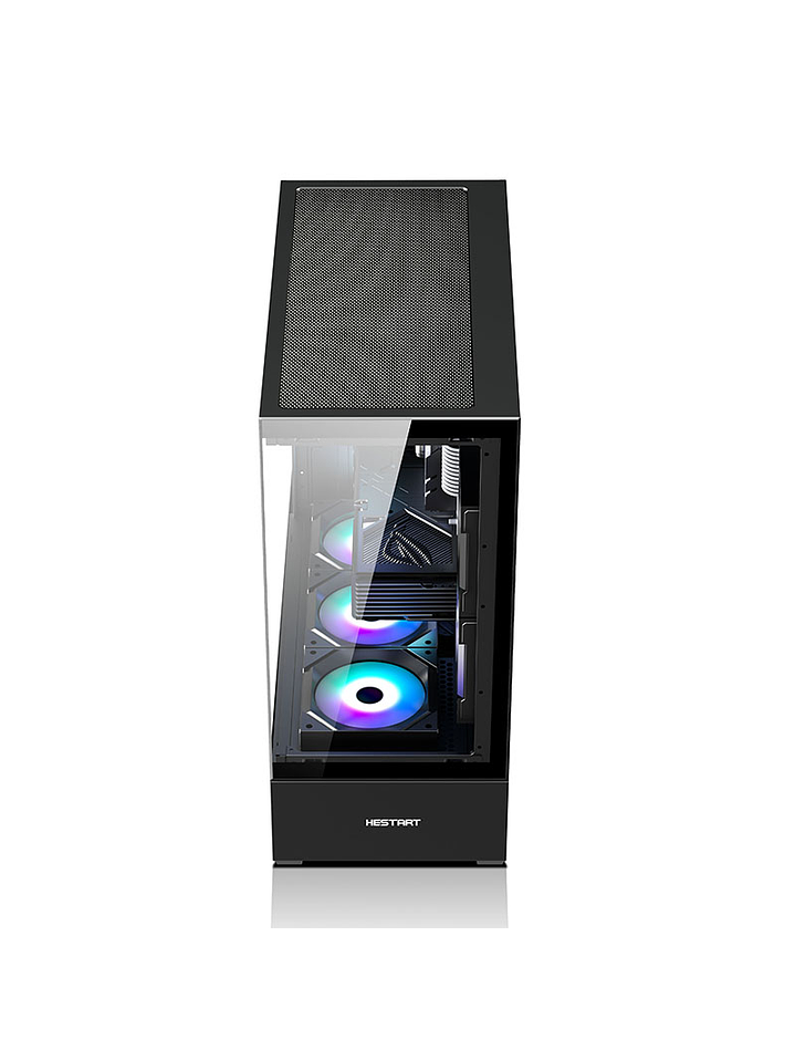 Gabinete Coreforce Lc Air M-Atx Vidrio Templado, Usb Type-c 9