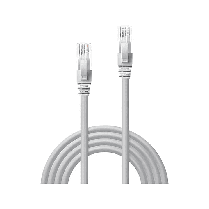 Cable de red CAT 6 eternet, internet RJ45 blanco  1