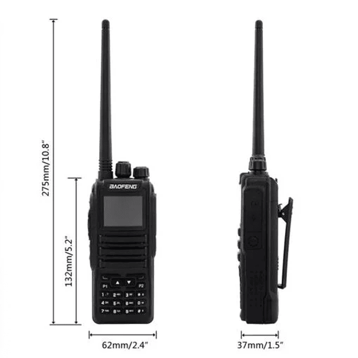 Baofeng DM 1701 DMR Análoga-Digital VHF-UHF 3