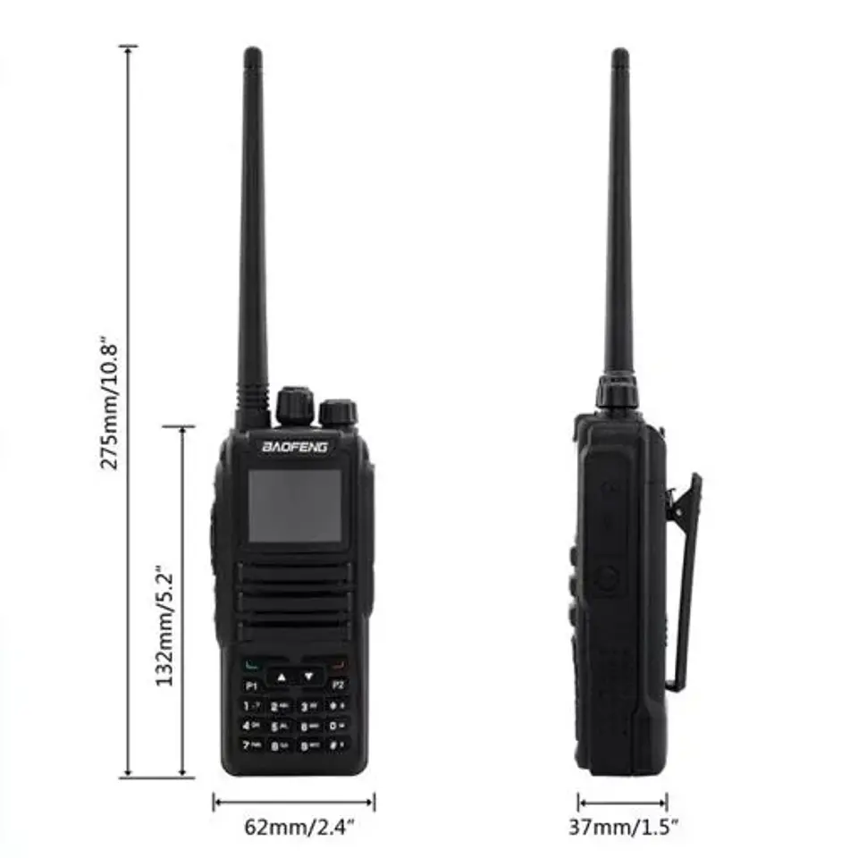 Baofeng DM 1701 DMR Análoga-Digital VHF-UHF 3