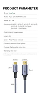 Cable Adaptador Veggieg V2.1 Tipo C A Hdmi 8k 60hz 4k 120hz 2k 240hz Hdr 48gbps 48gbps Compatible Thunderbolt 3 Monitor Tv Proyector Notebook Tablet Mac - Miniatura 17