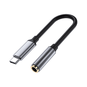 Adaptador VegGieg USB-C a Jack 3.5mm  diseño premium