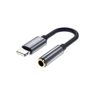 Adaptador VegGieg Lightning a Jack 3.5mm