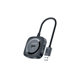  HUB USB 3.0 de 4 Puertos VegGieg  – Expansión rápida, confiable y elegante 