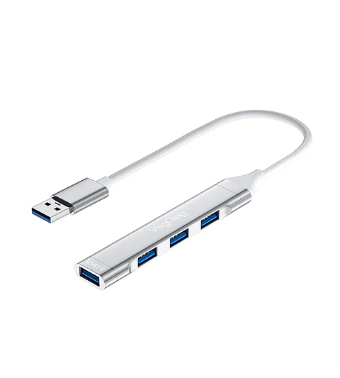 Hub USB 3.0 de 4 Puertos VegGieg – Rendimiento superior, diseño confiable 