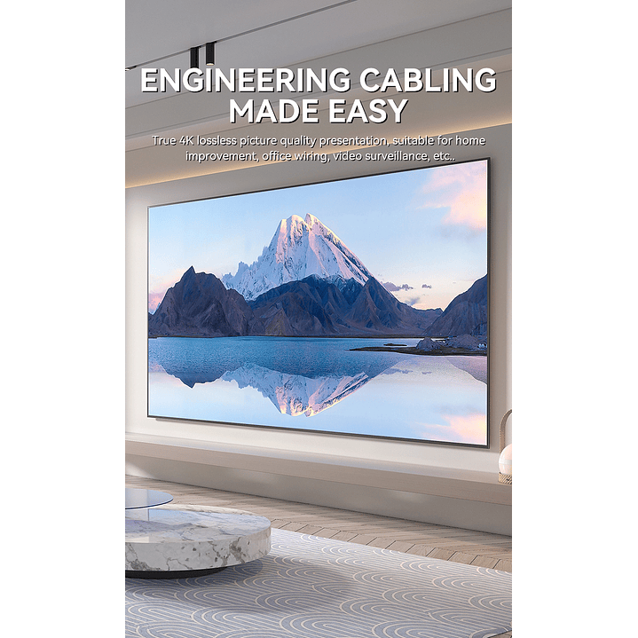 Cable HDMI 4K 60Hz V2.0 VegGieg  – Rendimiento 18Gbps para imagen y sonido de alta fidelidad  5