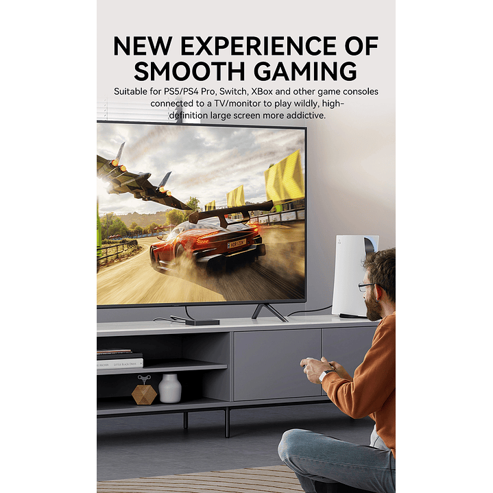 Cable HDMI 4K 60Hz V2.0 VegGieg  – Rendimiento 18Gbps para imagen y sonido de alta fidelidad  9