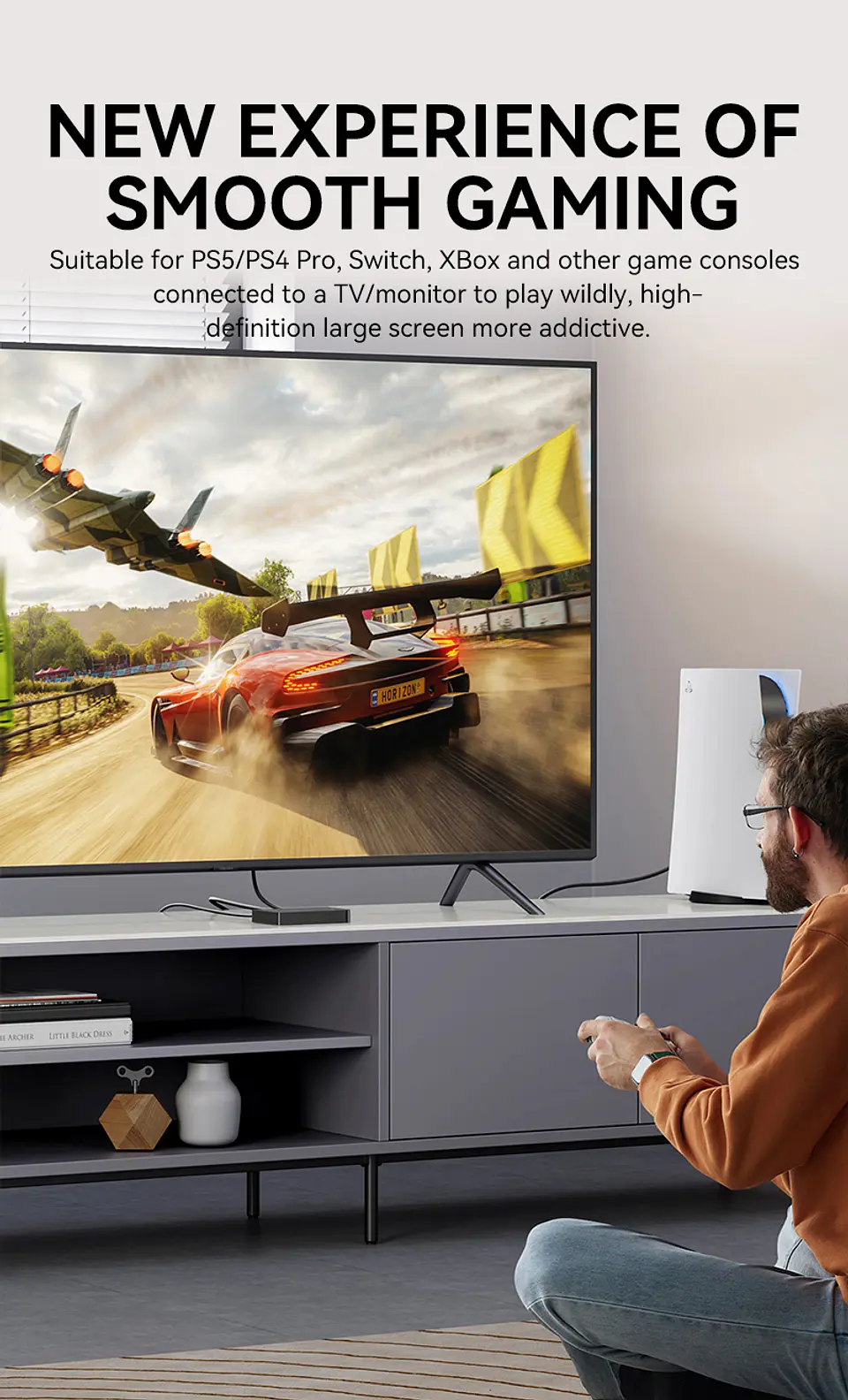 Cable HDMI 4K 60Hz V2.0 VegGieg  – Rendimiento 18Gbps para imagen y sonido de alta fidelidad  9