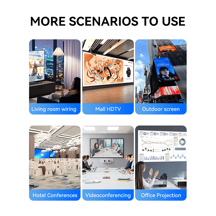 Cable HDMI 4K 60Hz V2.0 VegGieg  – Rendimiento 18Gbps para imagen y sonido de alta fidelidad  12