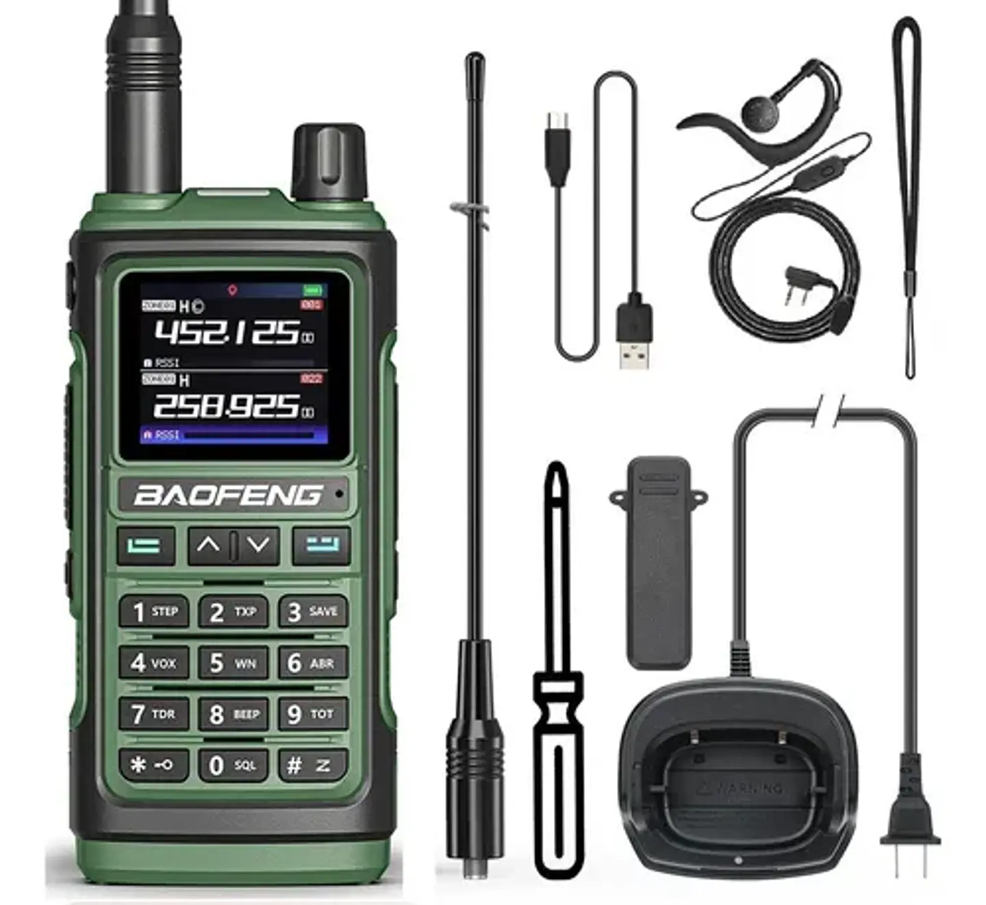 radio trasmisor baofeng UV 17 pro 5W UHF - VHF 4