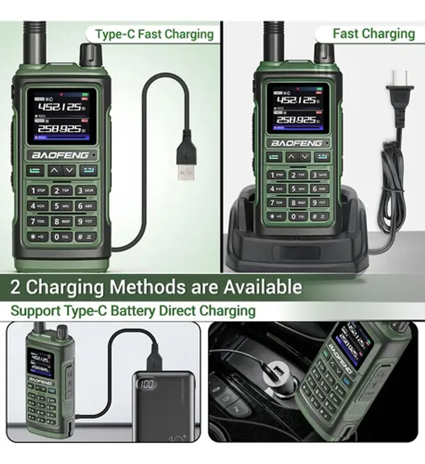 radio trasmisor baofeng UV 17 pro 5W UHF - VHF 6