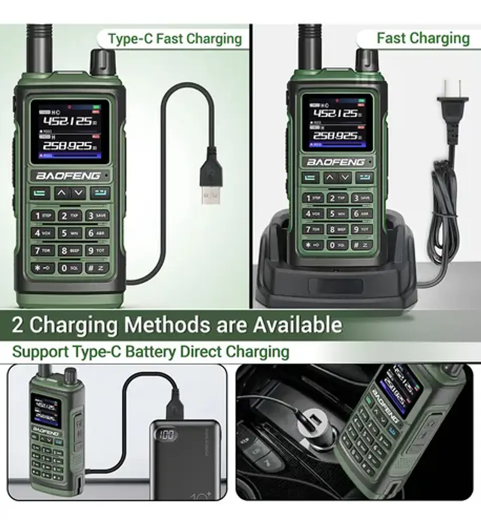 radio trasmisor baofeng UV 17 pro 5W UHF - VHF 6