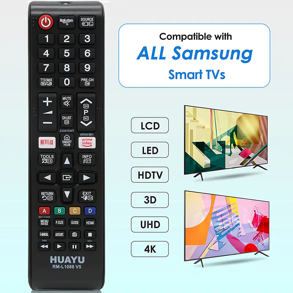Control Remoto Universal  para Smart TV Samsung 5