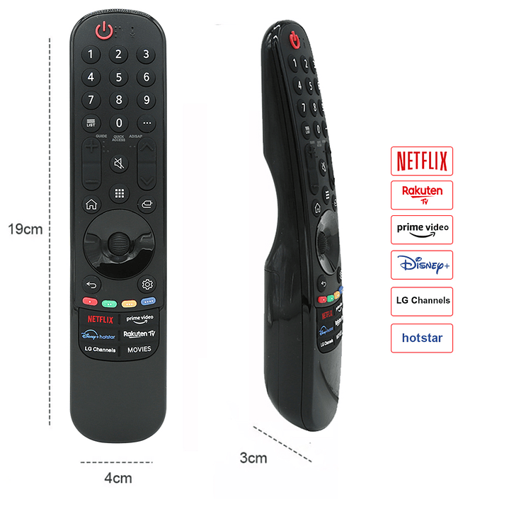Control Remoto Universal  para LG Smart TV | Reemplazo Magic Remote 8