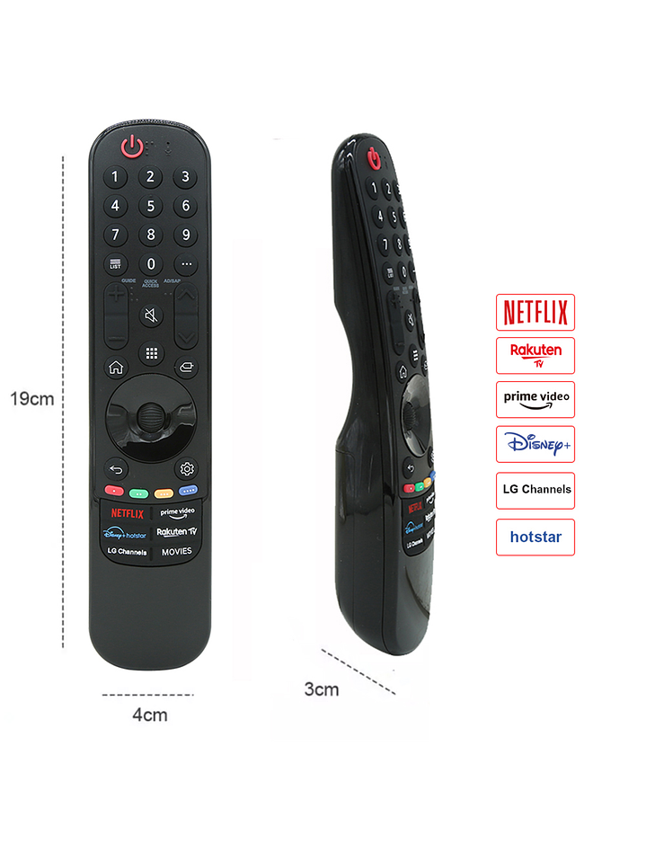 Control Remoto Universal  para LG Smart TV | Reemplazo Magic Remote 8