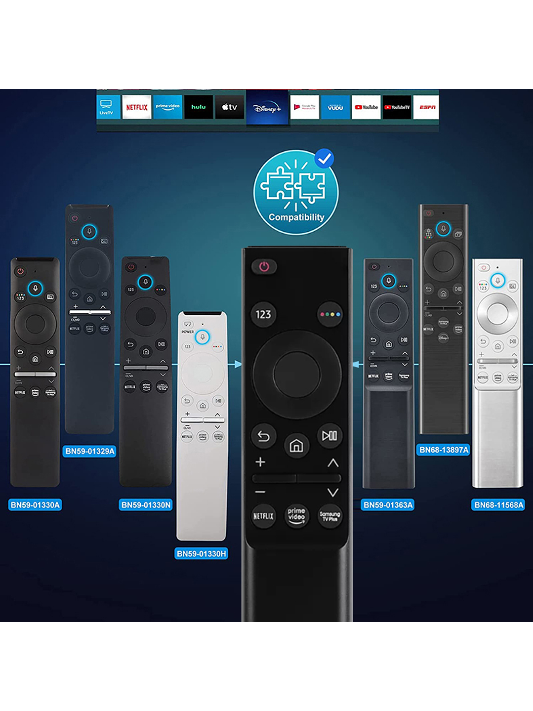 Control Remoto Universal  para Samsung Smart TV 4