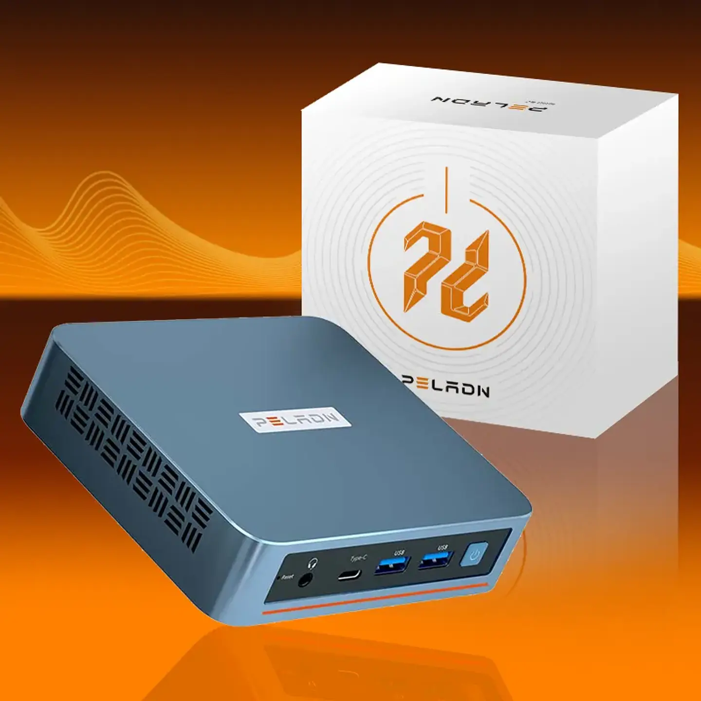 Mini PC PELADN WI-6 Intel N100 | 16GB RAM | 512GB SSD | Wi-Fi Dual | LAN Gigabit 2