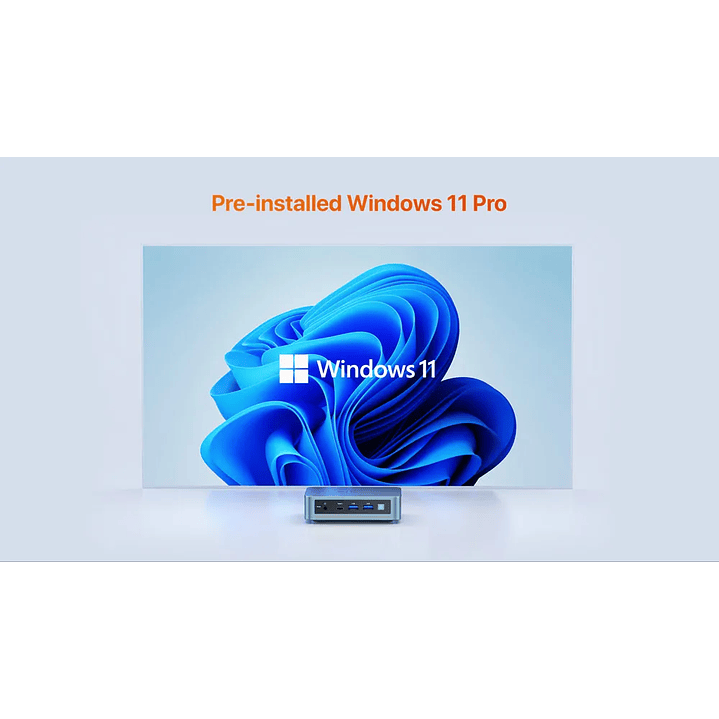 Mini PC PELADN WI-6 Intel N100 | 16GB RAM | 512GB SSD | Wi-Fi Dual | LAN Gigabit 11