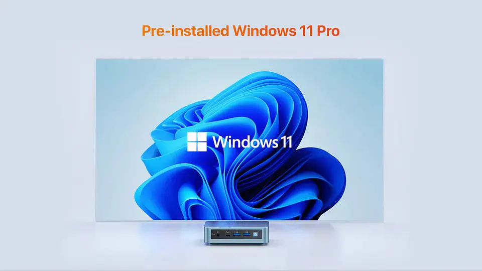 Mini PC PELADN WI-6 Intel N100 | 16GB RAM | 512GB SSD | Wi-Fi Dual | LAN Gigabit 11