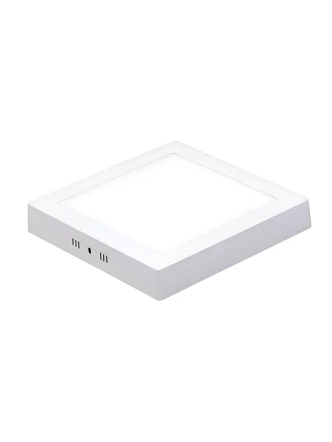 Foco Panel Led 24w Cuadrado 30x30cm Marco Blanco Sobrepuesto Luz Fria  1